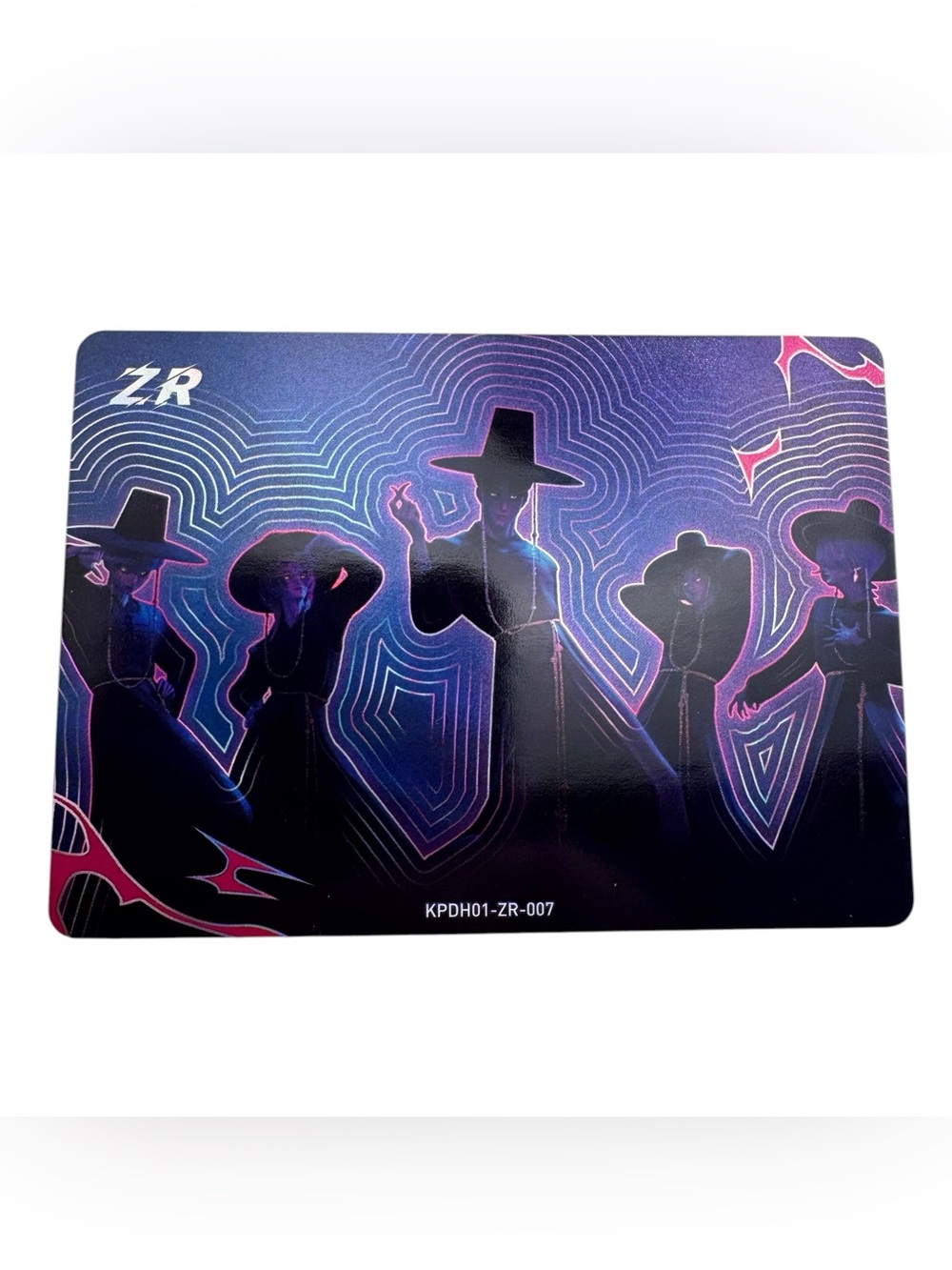 KAYOU KPop Demon Hunters Saja Boys Group Card KPDH01-ZR-007 Zenith Rare Netflix